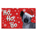 Skye Terrier Holiday Welcome Mat