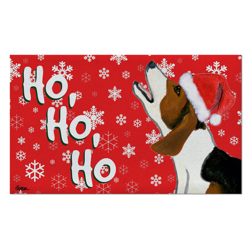 Treeing Walker Coonhound Holiday Welcome Mat