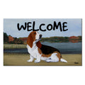 Basset Hound Welcome Mat