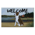 Bull Terrier Welcome Mat