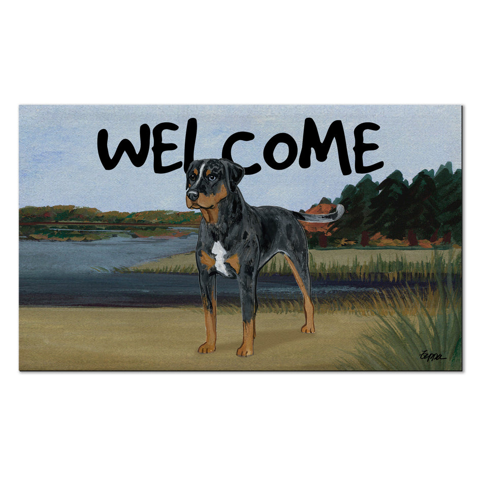 Catahoula Hound Welcome Mat