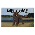 Irish Water Spaniel Welcome Mat