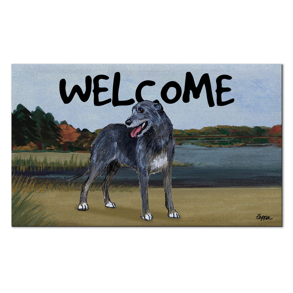 Irish Wolfhound Welcome Mat