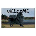 Pomeranian Welcome Mat