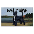 Portuguese Water Dog Welcome Mat