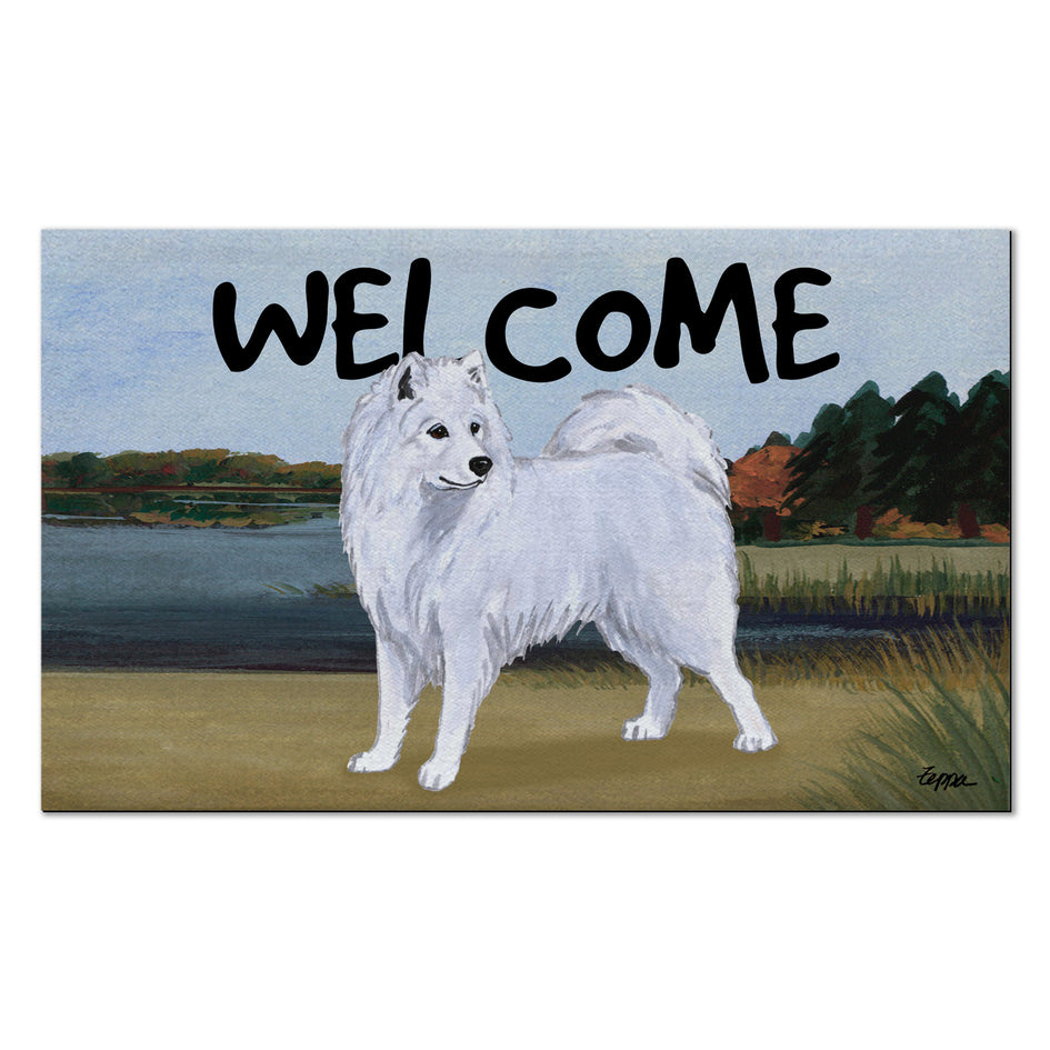 Samoyed Welcome Mat