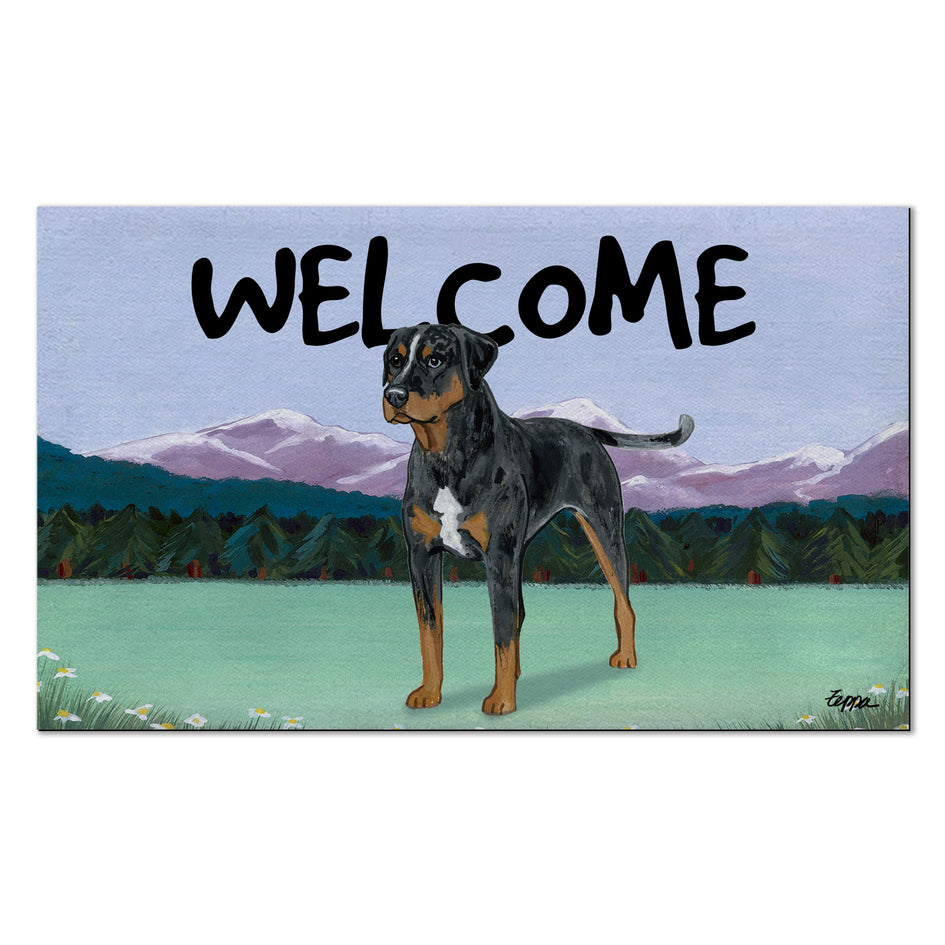 Catahoula Hound Welcome Mat