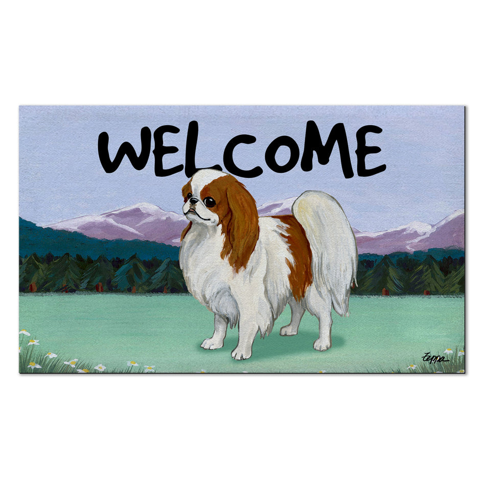 Japanese Chin Welcome Mat