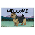 Norwich Terrier Welcome Mat