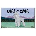 Poodle Welcome Mat
