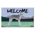 Saluki Welcome Mat