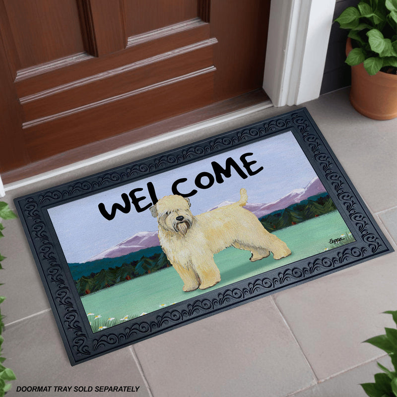 Soft Coated Wheaten Terrier Welcome Mat
