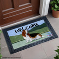 Basset Hound Welcome Mat