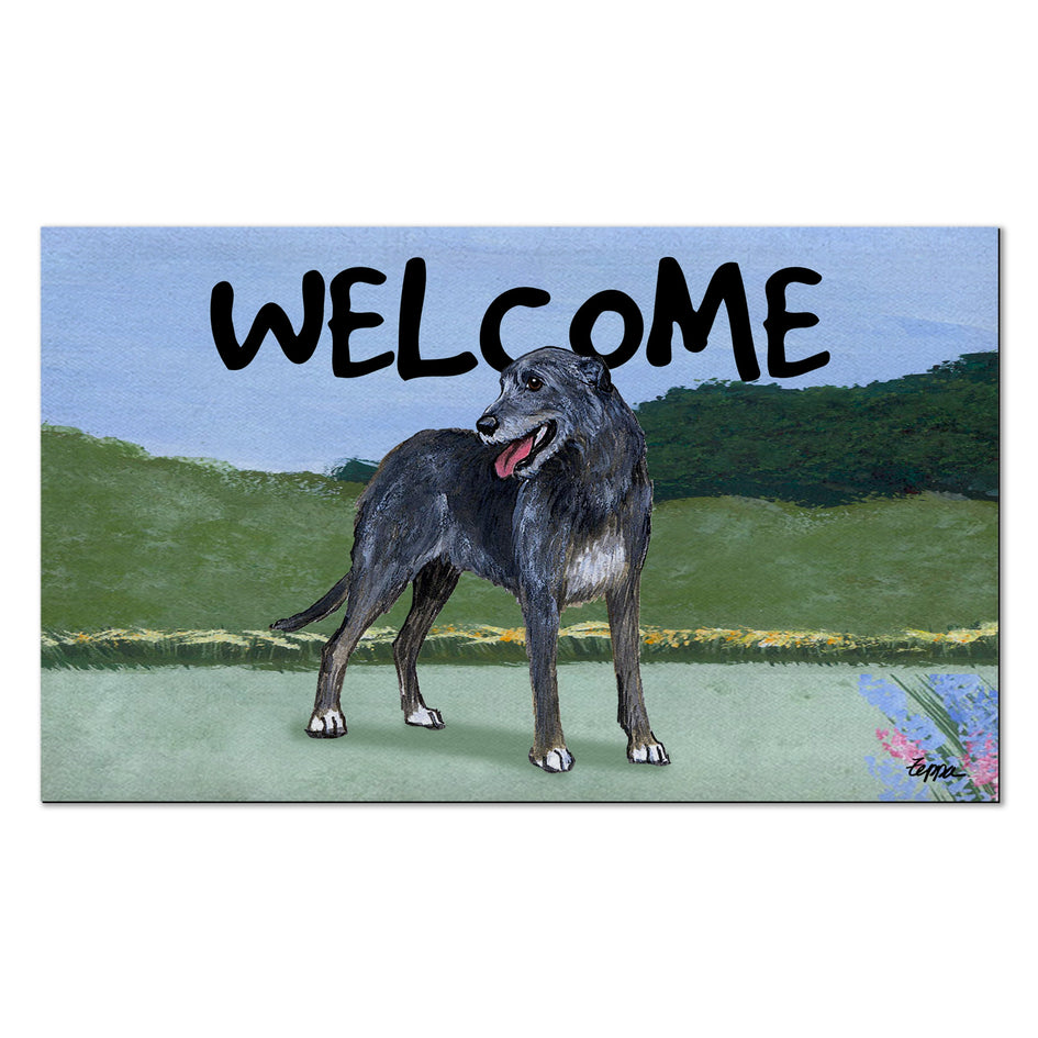 Irish Wolfhound Welcome Mat
