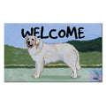 Kuvasz Welcome Mat