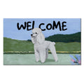 Poodle Welcome Mat