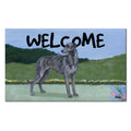 Scottish Deerhound Welcome Mat