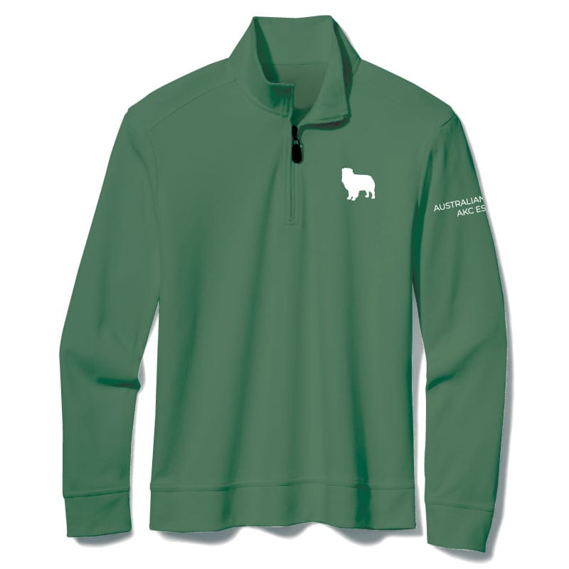 Australian Shepherd Embroidered AKC Quarter Zip