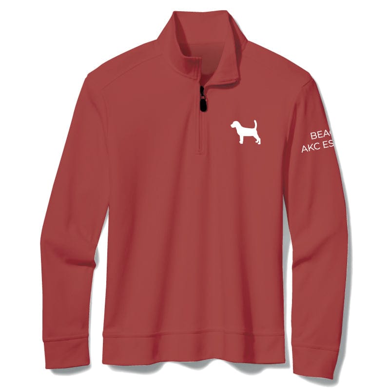 Beagle Embroidered AKC Quarter Zip