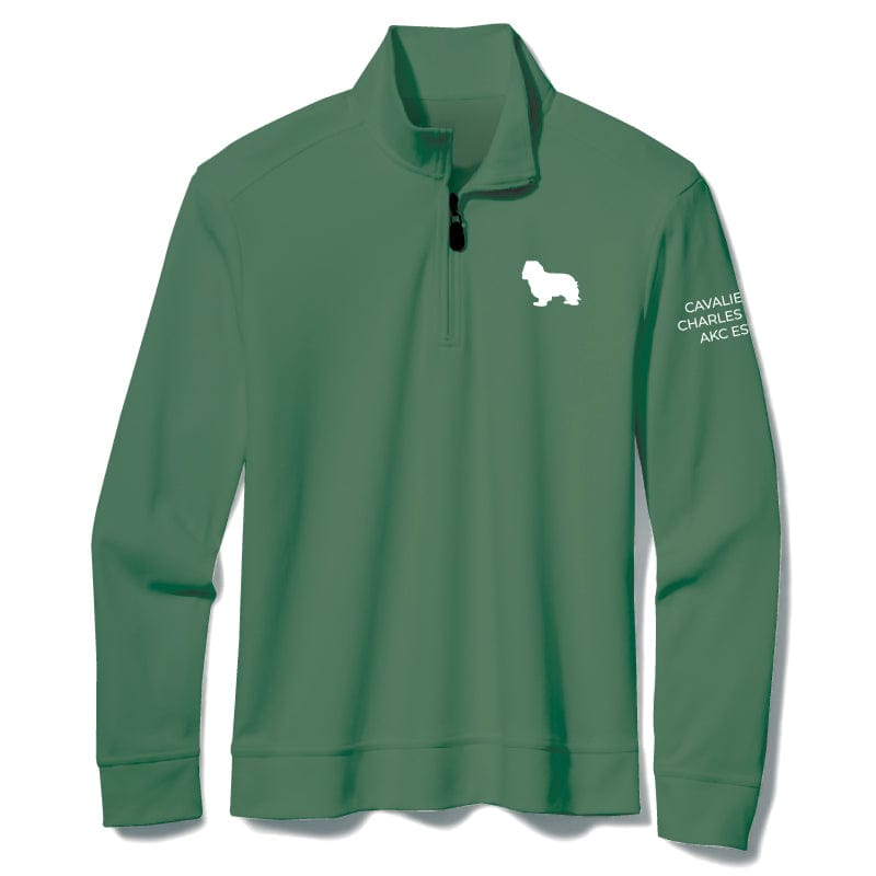 Cavalier King Charles Spaniel Embroidered AKC Quarter Zip