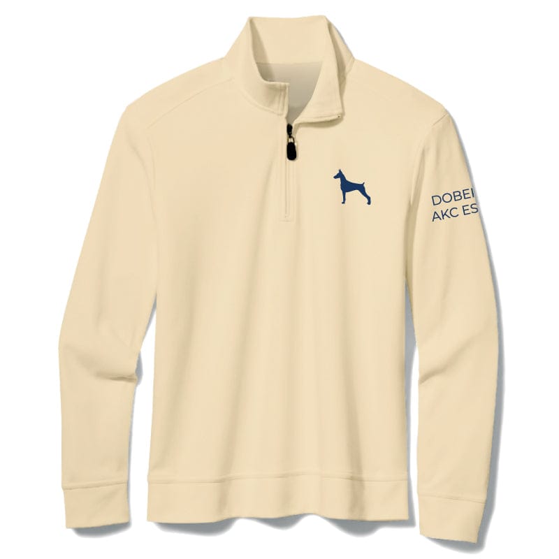Doberman Pinscher Embroidered AKC Quarter Zip