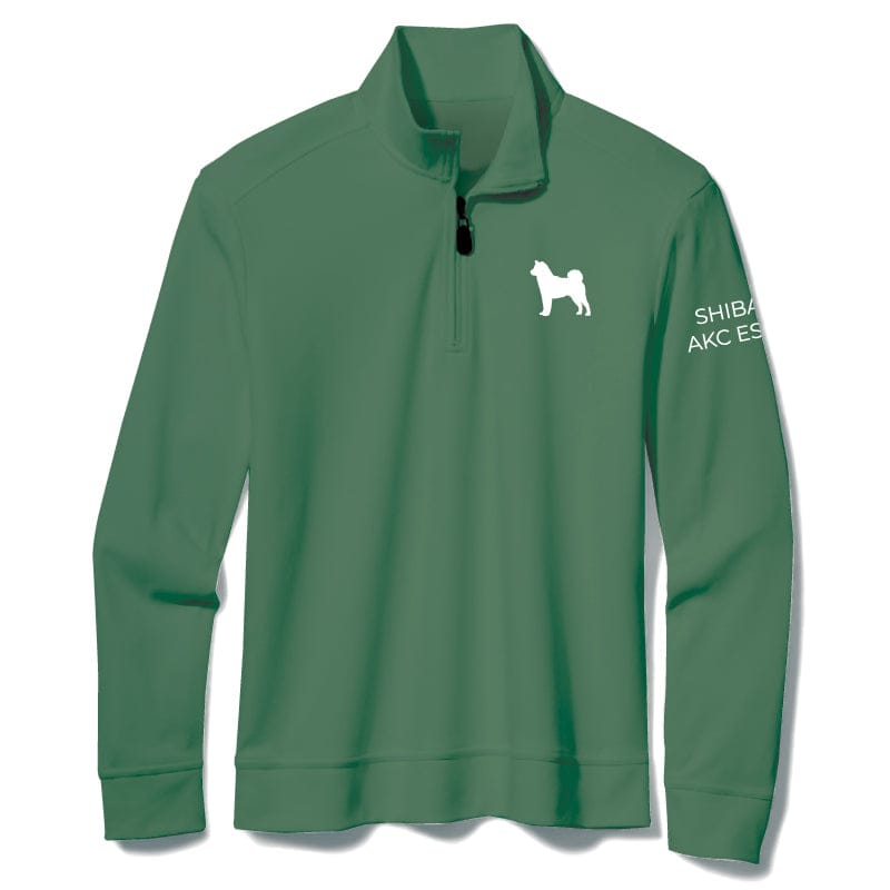 Shiba Inu Embroidered AKC Quarter Zip