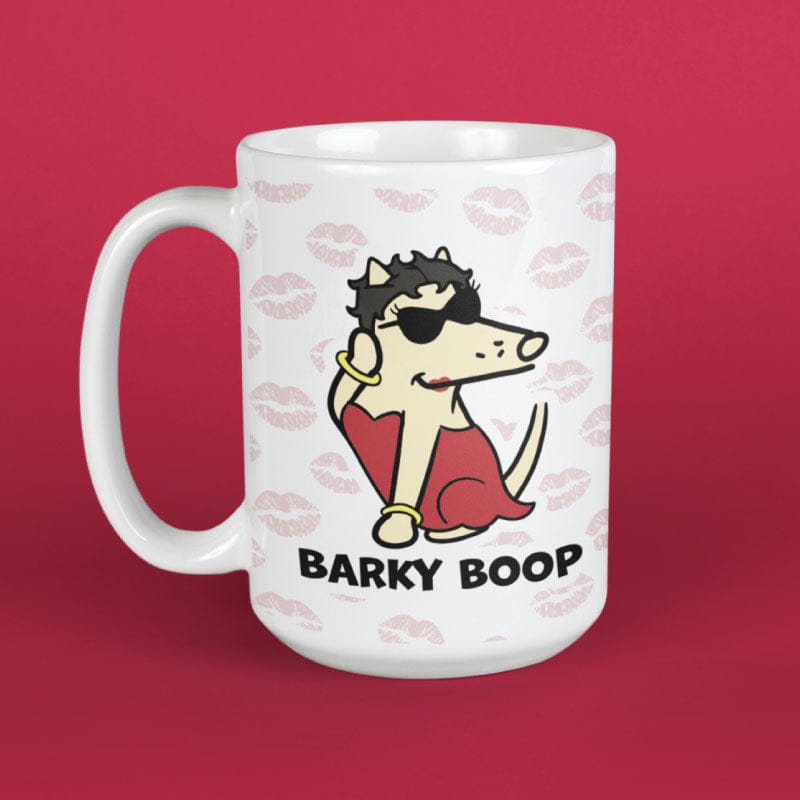 Barky Boop - Large Coffee Mug