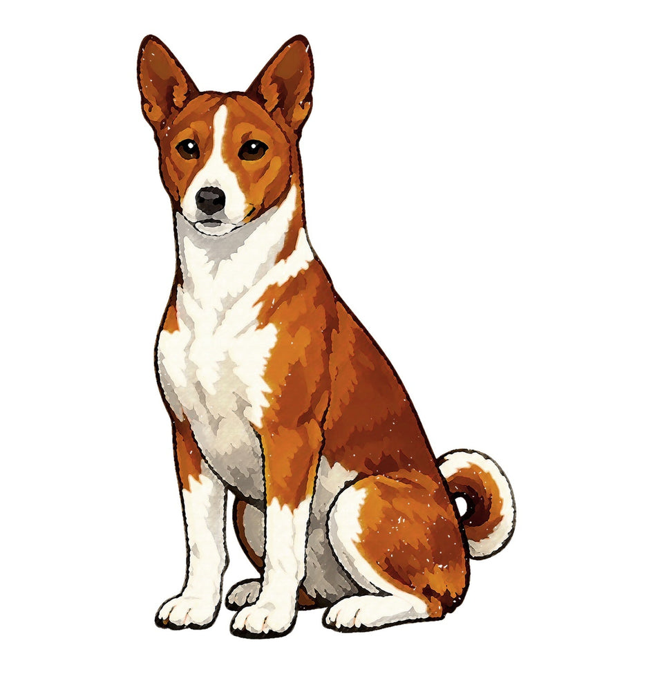 Basenji Watercolor - Ceramic Mug
