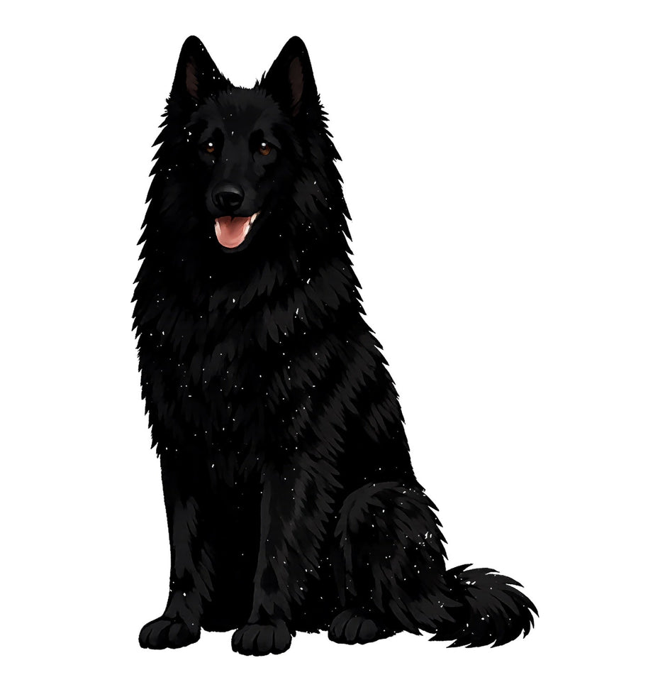 Belgian Sheepdog Watercolor - Ceramic Mug