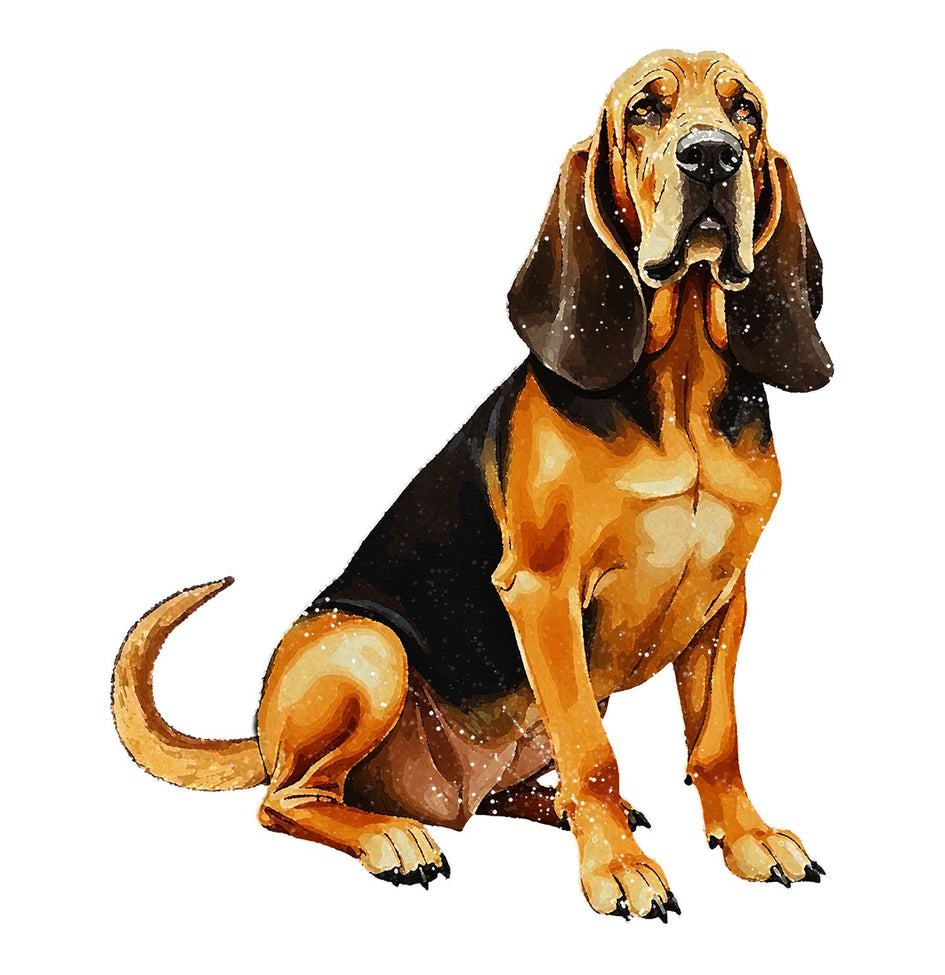 Bloodhound Watercolor - Ceramic Mug