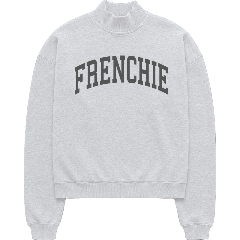 Frenchie Mock Neck Sweatshirt