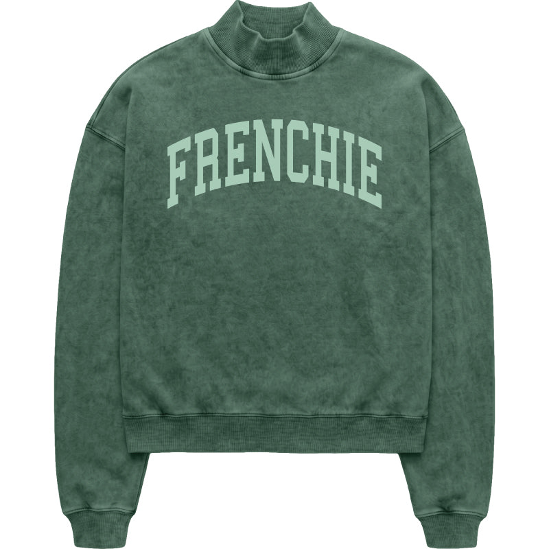 Frenchie Mock Neck Sweatshirt