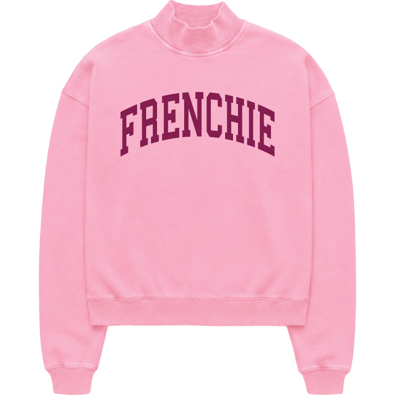 Frenchie Mock Neck Sweatshirt