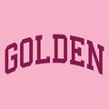 Golden Mock Neck Sweatshirt