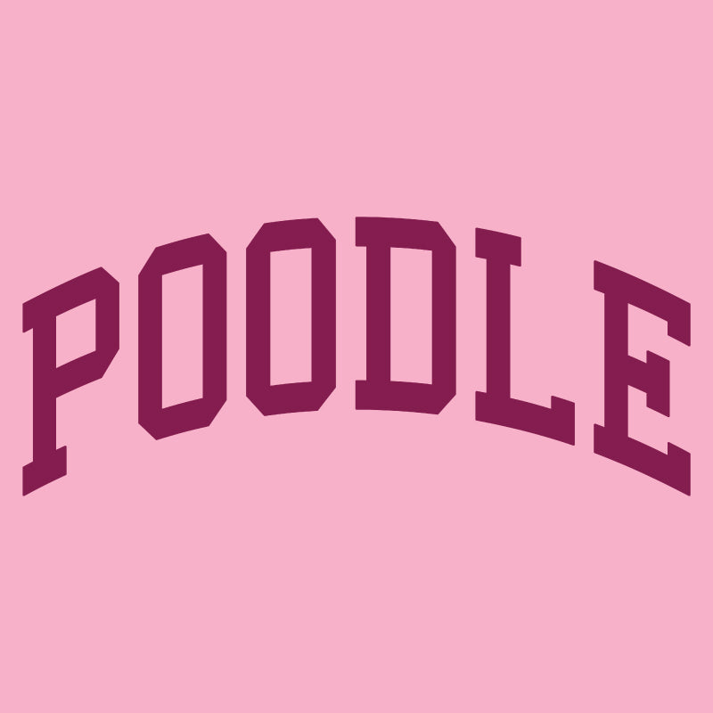 Poodle Mock Neck Sweatshirt