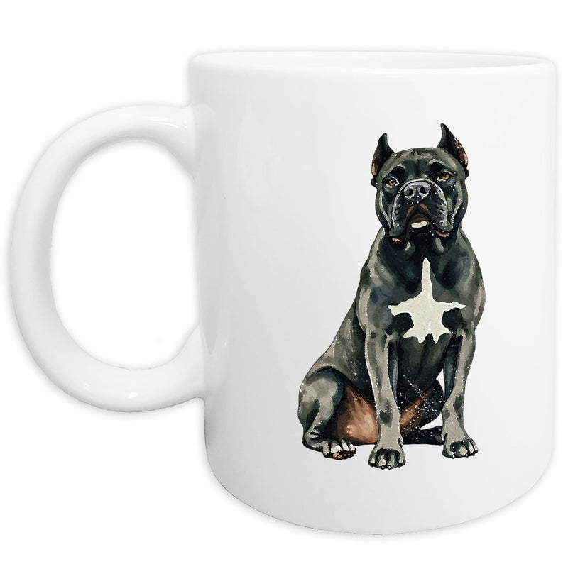 Cane Corso Watercolor - Ceramic Mug