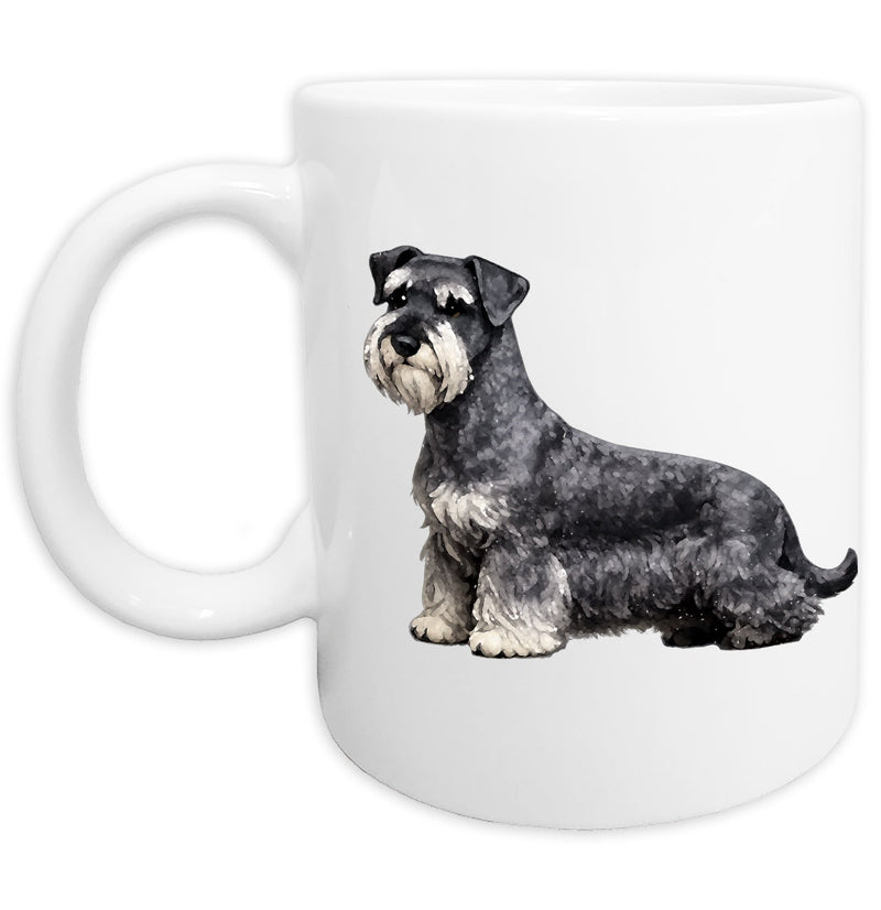 Cesky Terrier Watercolor - Ceramic Mug