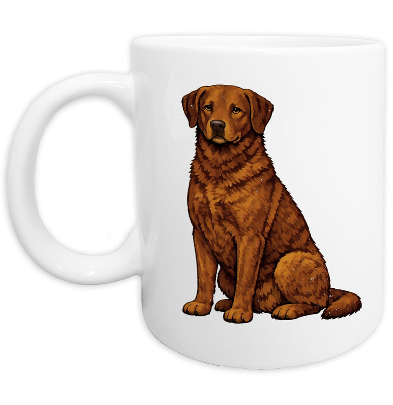 Chesapeake Bay Retriever Watercolor - Ceramic Mug