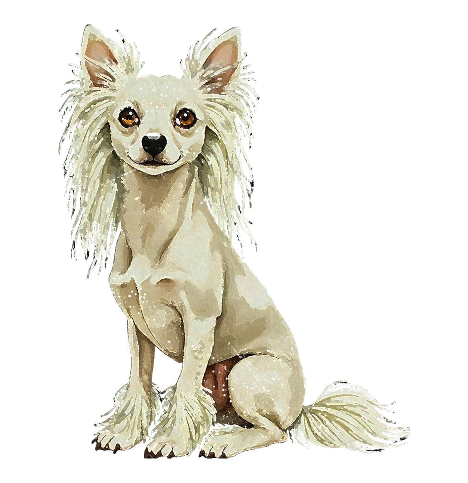 Chinese Crested Watercolor - Ceramic Mug
