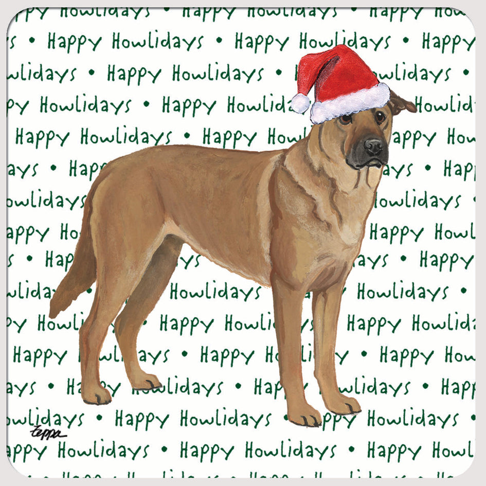 Chinook "Happy Howlidays" Coaster