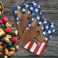 Cirneco dell'Etna Americana Kitchen Towel Set