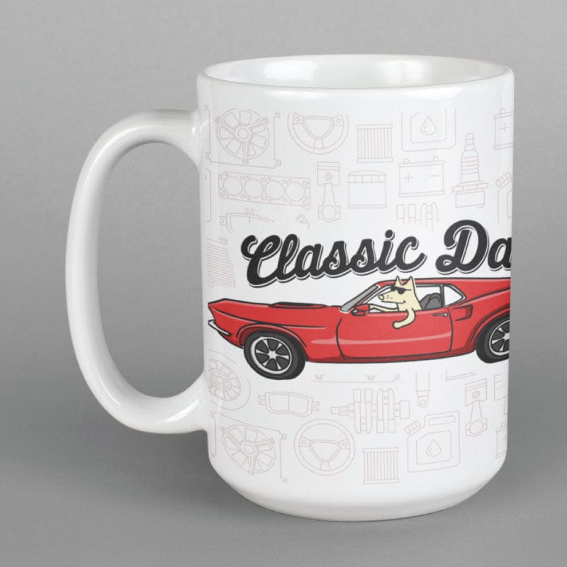 Classic Dad - Large Coffee Mug