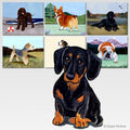 Dachshund  Scenic Cutting Board
