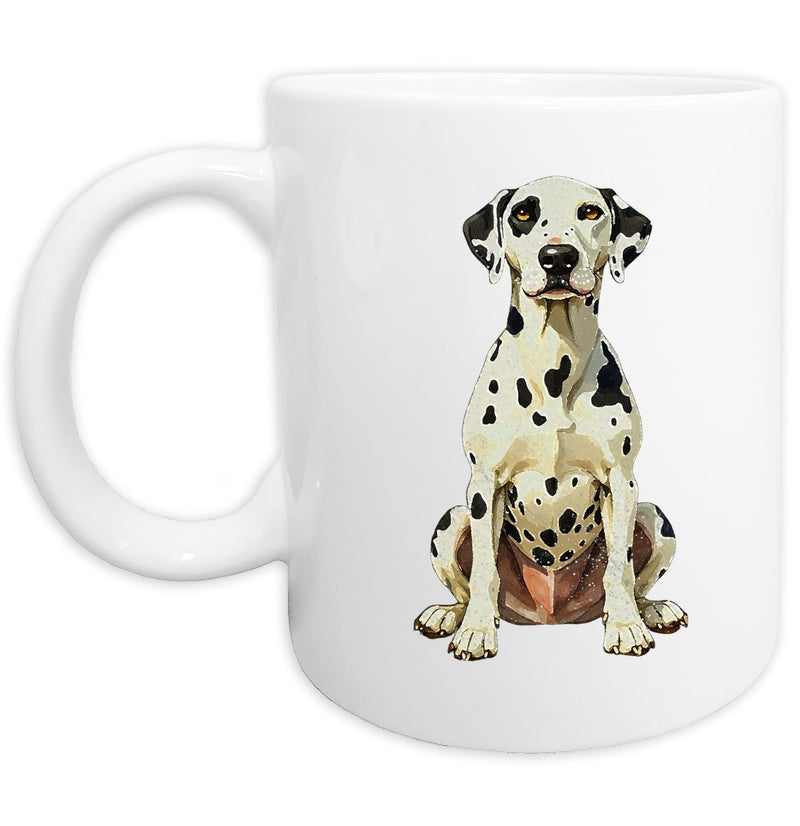 Dalmatian Watercolor - Ceramic Mug