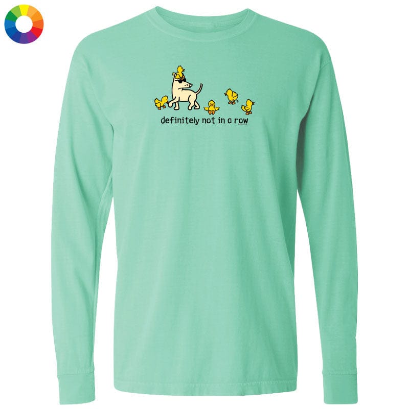 Definitely Not in a Row - Classic Long-Sleeve T-Shirt