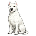 Dogo Argentino Watercolor - Ceramic Mug