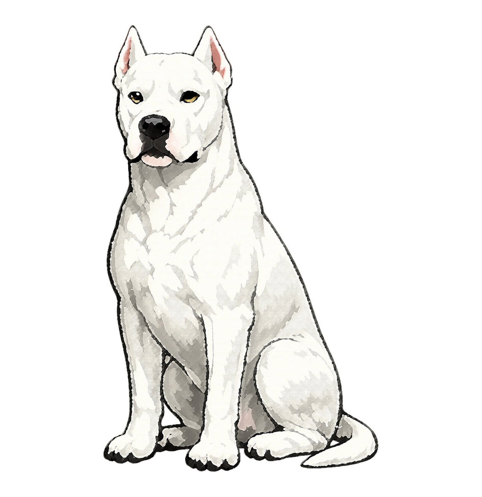 Dogo Argentino Watercolor - Ceramic Mug