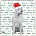 Dogo Argentino "Happy Howlidays" Coaster