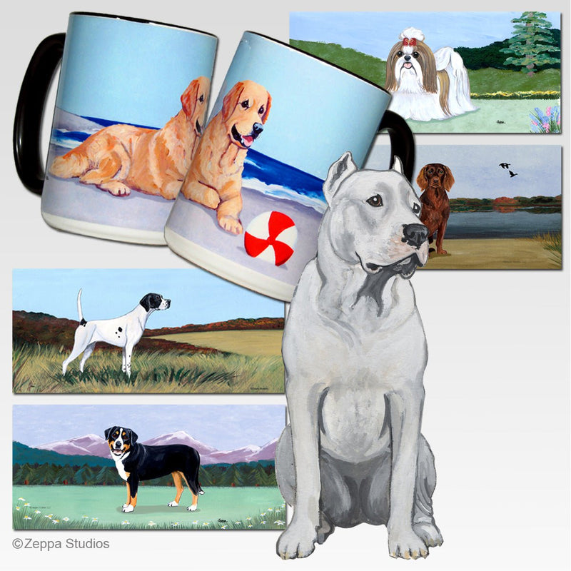 Dogo Argentino Scenic Mug