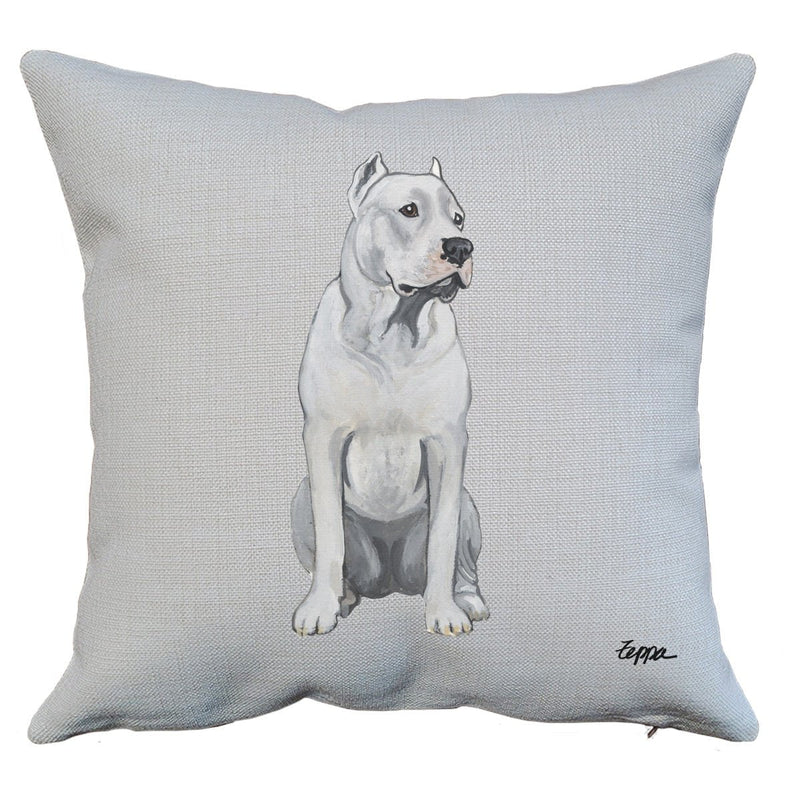 Dogo Argentino Pillow Cover